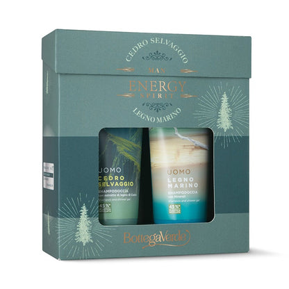 Coffret Man Cedro Selvaggio e Legno Marino Shampoo