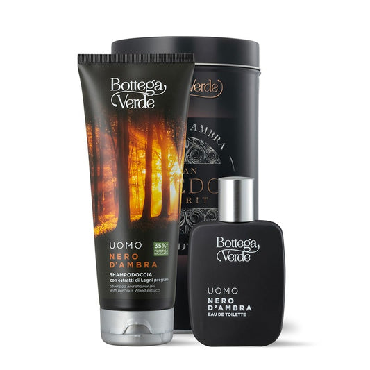 Coffret Man Nero D'ambra Eau de Toilette e Shampoo