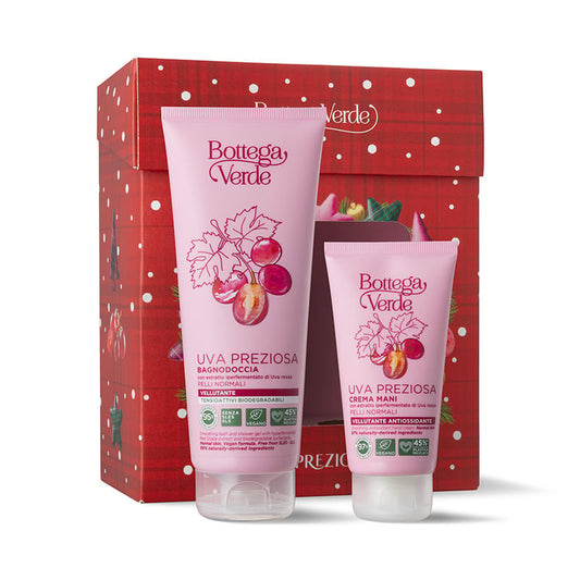 Coffret Uva Preziosa Gel de Banho e Creme de Mãos