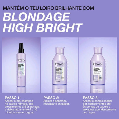 Condicionador Blondage High Bright Vitamin C Redken 300ml