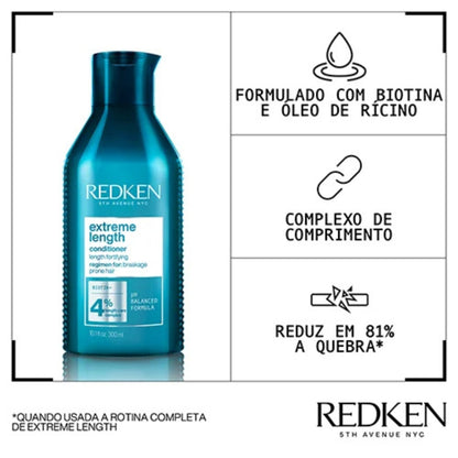 Condicionador Extreme Length Redken 300ml