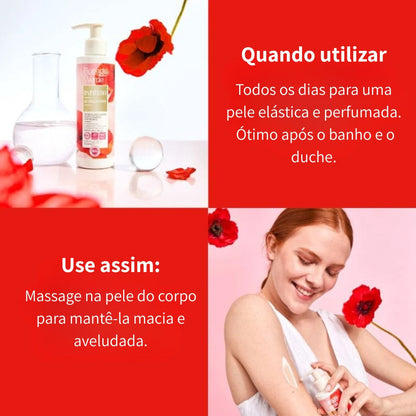 Creme Corporal Papavero e Collagene 200ml