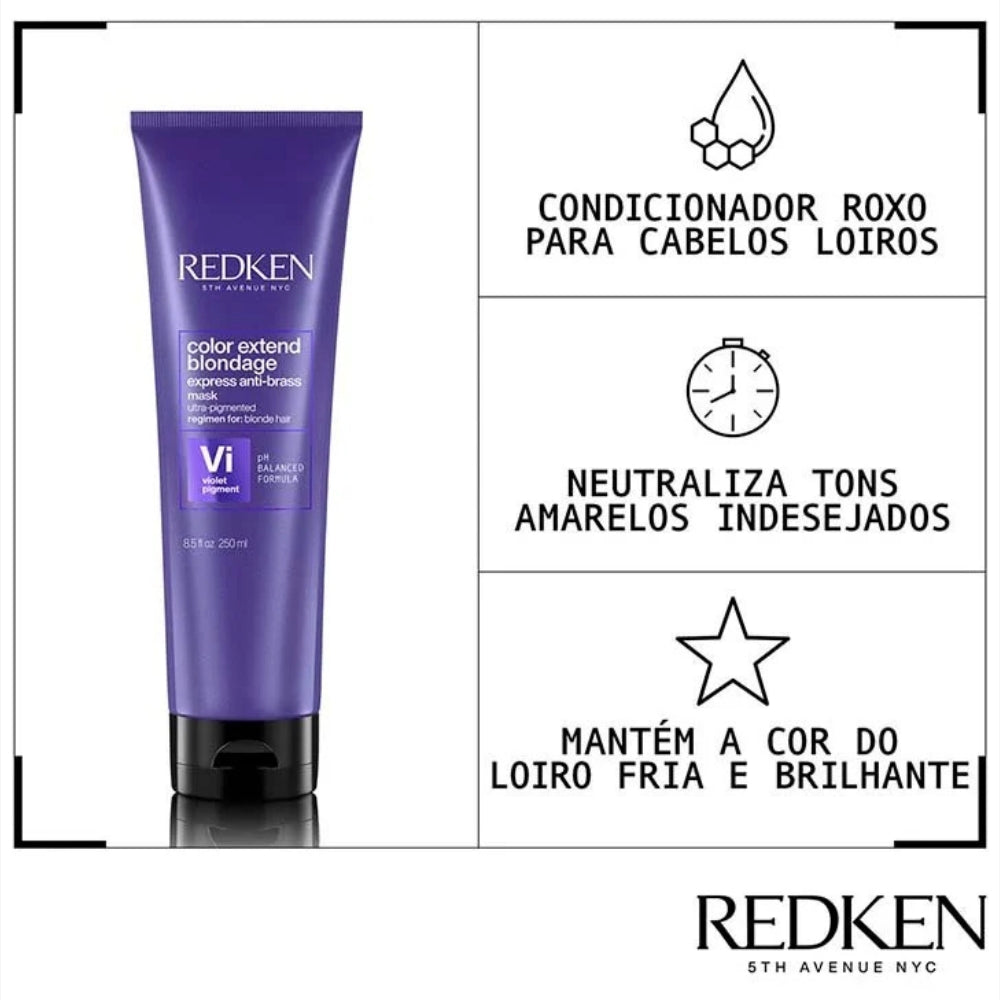 Máscara Color Extend Blondage Redken 300ml