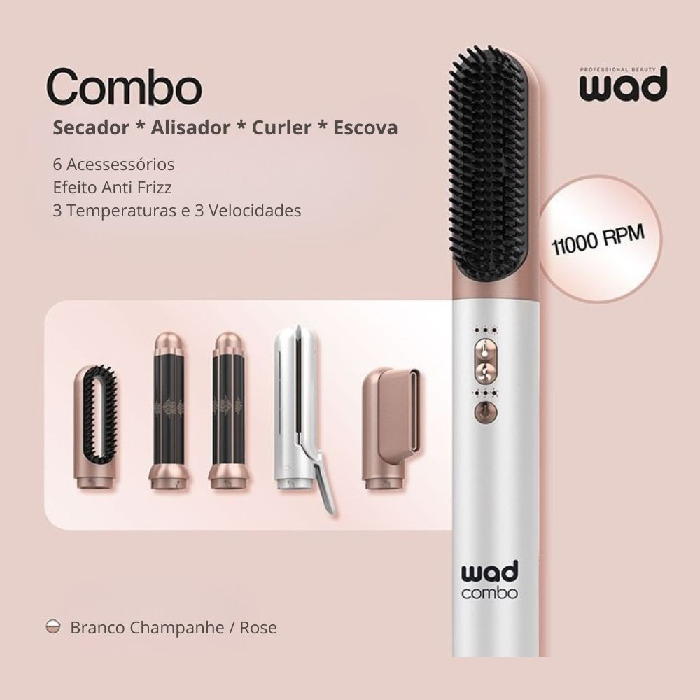 Secador Combo 6 em 1 Wad