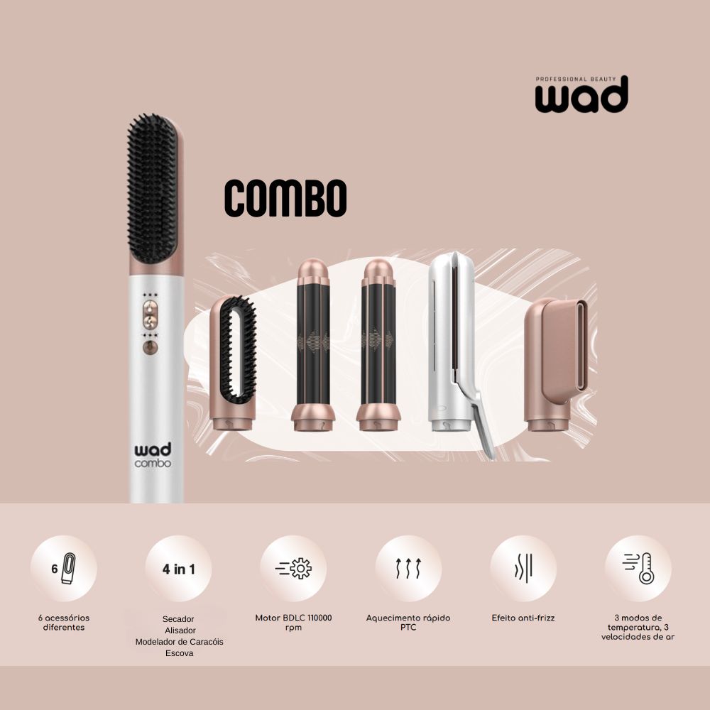 Secador Combo 6 em 1 Wad