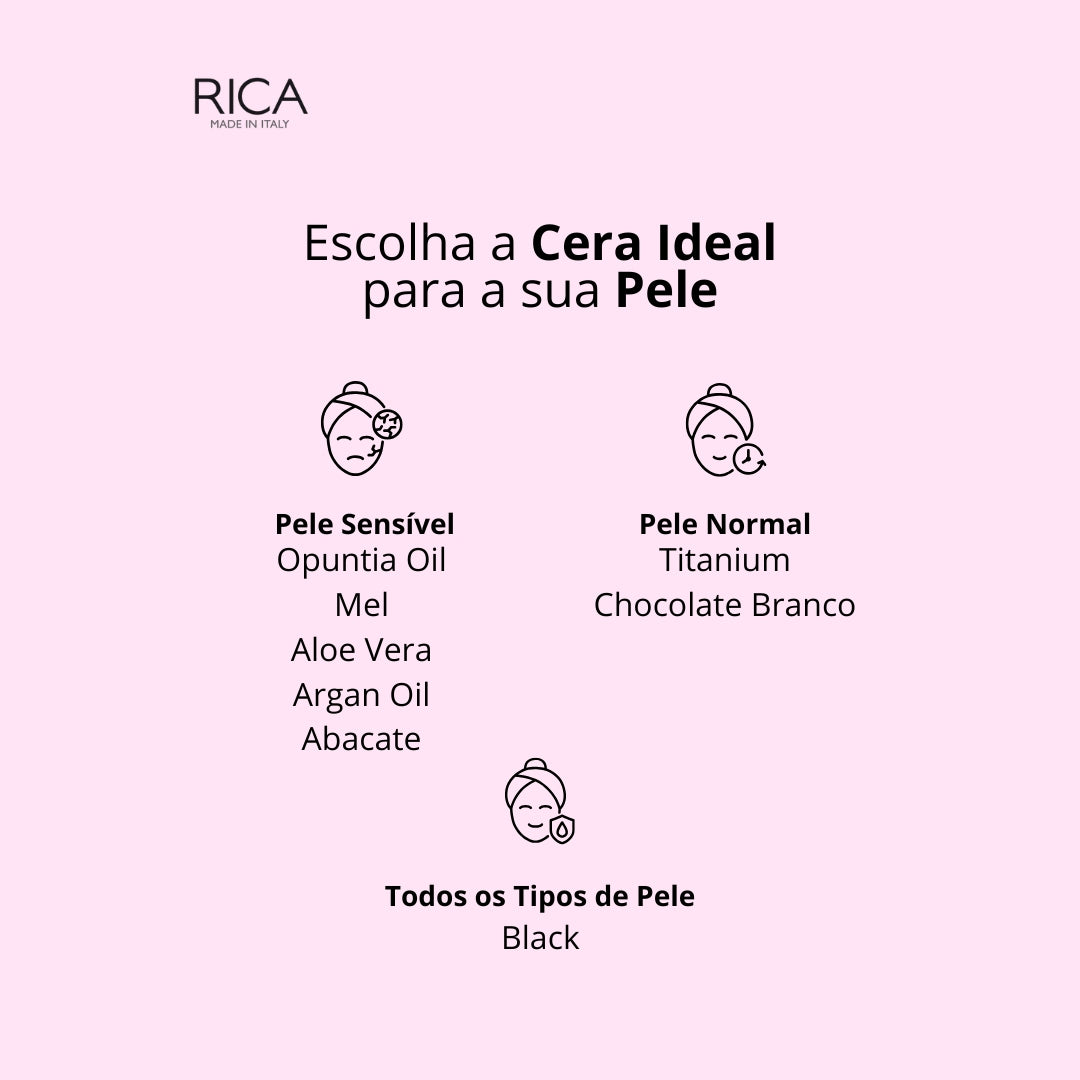 Cera Depilatória Granulada Rica 150grs