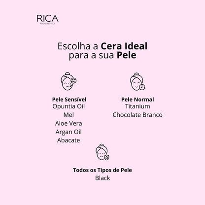 Cera Depilatória Granulada Rica 150grs