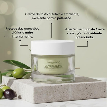 Creme de Rosto Pele Normal a Seca Olivo Sublime 50ml