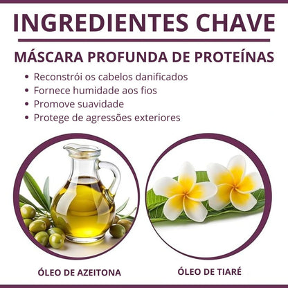 Máscara CHI Brilliance Deep Protein Masque – Strengthening Treatment 237ml
