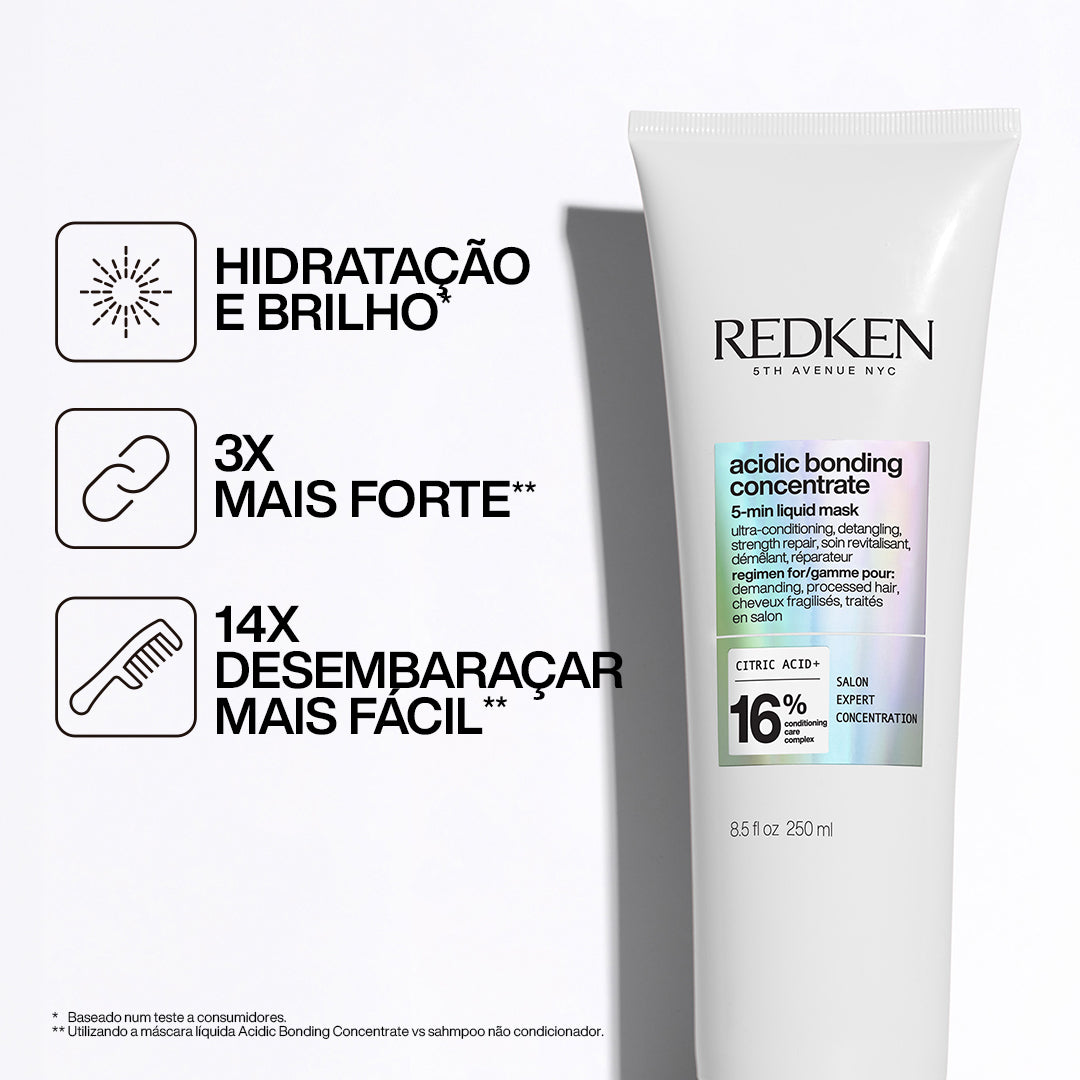 Máscara Líquida 5min Acidic Bonding Concentrate Redken 250ml