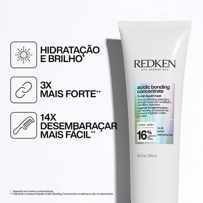 Máscara Líquida 5min Acidic Bonding Concentrate Redken 250ml