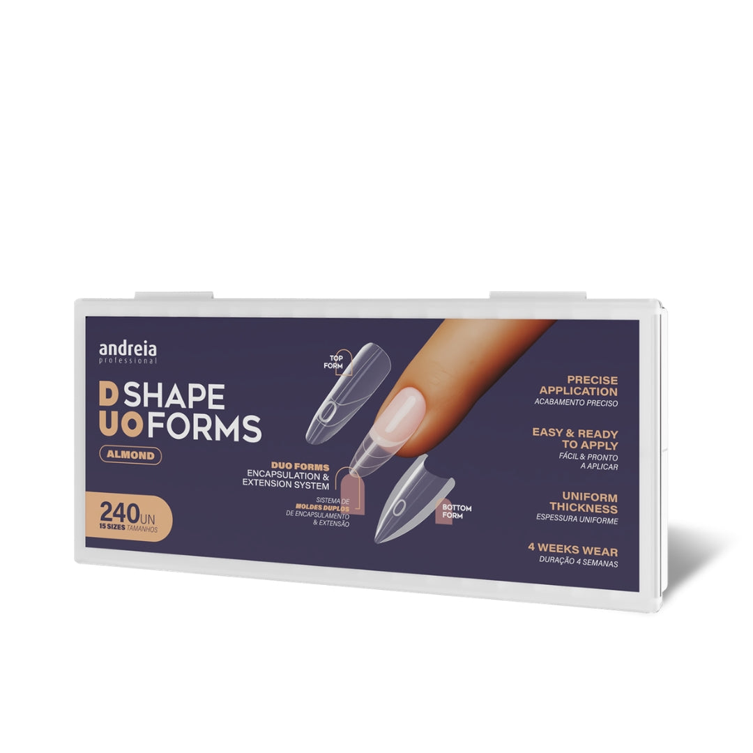 Extensões Duo Shape Forms Almond Andreia Professional