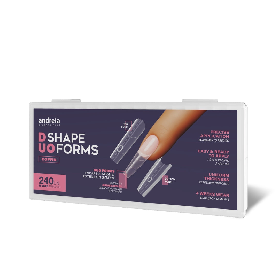 Extensões Duo Shape Forms Coffin Andreia Professional