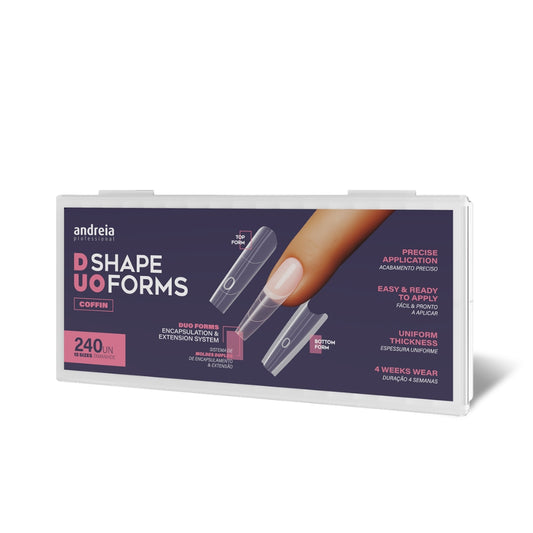 Extensões Duo Shape Forms Coffin Andreia Professional