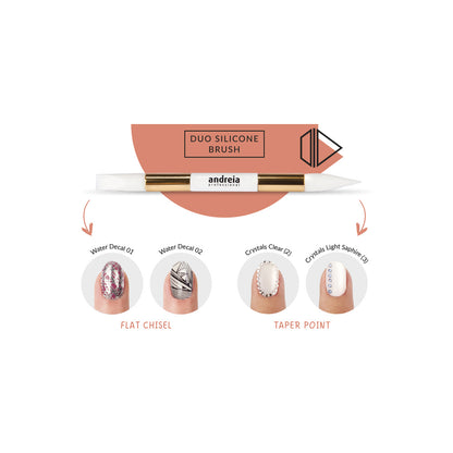 Duo Silicone Brush