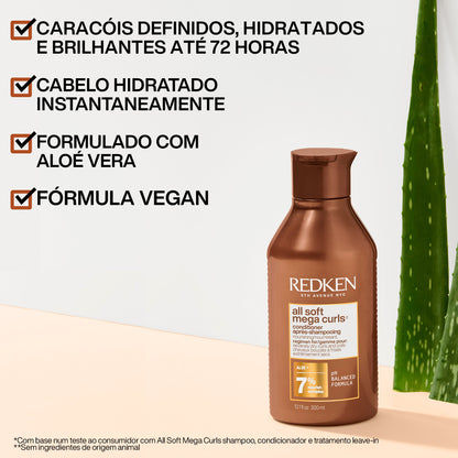 Condicionador All Soft Mega Curls Redken 300ml