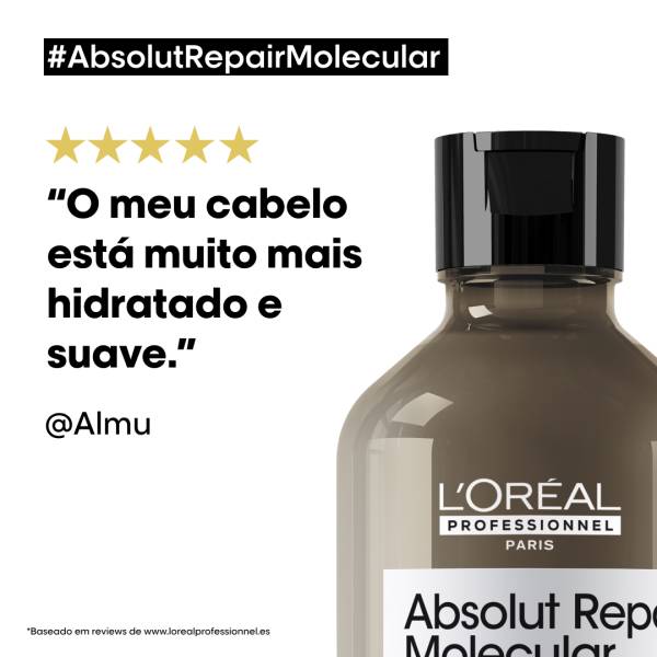 Shampoo Absolut Repair Molecular L'Oréal Professionnel