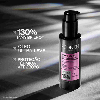 Óleo Naked Gloss Acidic Color Gloss Redken 100ml