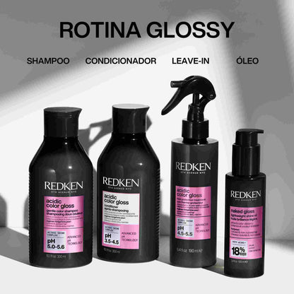 Óleo Naked Gloss Acidic Color Gloss Redken 100ml