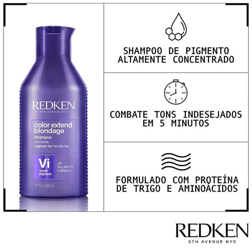 Shampoo Color Extend Blondage Redken 300ml