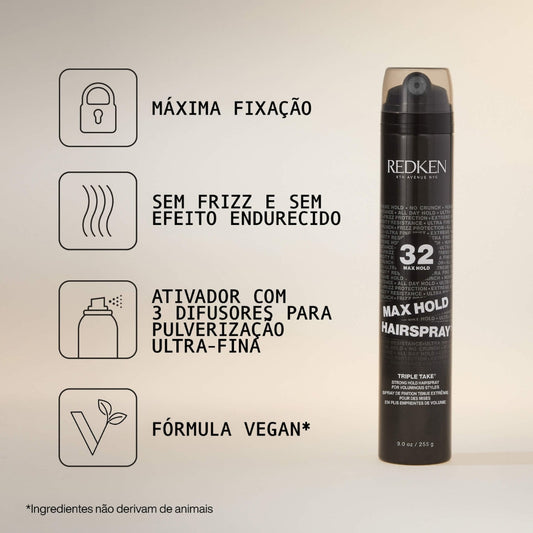 Max Hold Hairspray Redken 300ml