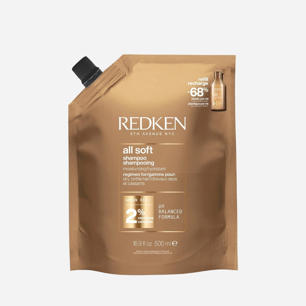 Recarga Shampoo All Soft Redken 500ml