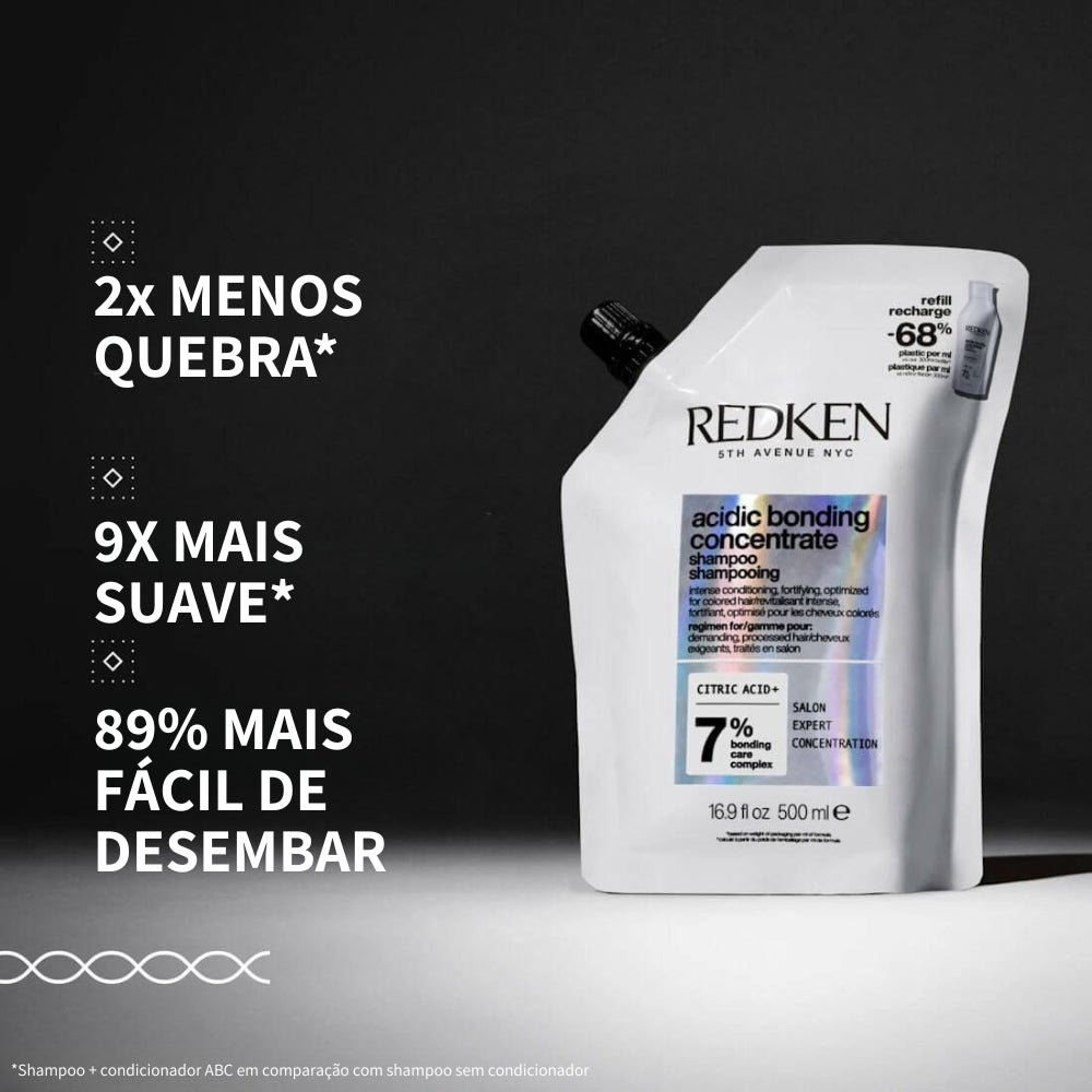 Shampoo Acidic Bonding Concentrate Refill Redken 500ml