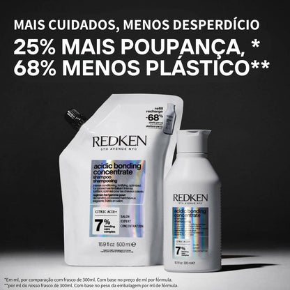 Shampoo Acidic Bonding Concentrate Refill Redken 500ml