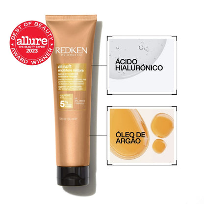 Máscara Heavy Cream All Soft Redken 250ml
