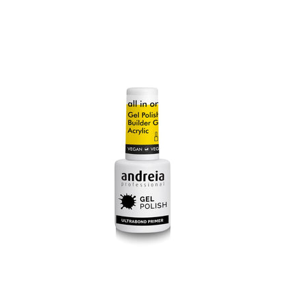 Kit Catalisador UV + Primer + Base e Top Coat + Cor Andreia 214