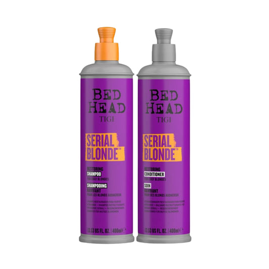 Match Louros Luminosos Serial Blond Bed Head Shampoo + Condicionador 400ml