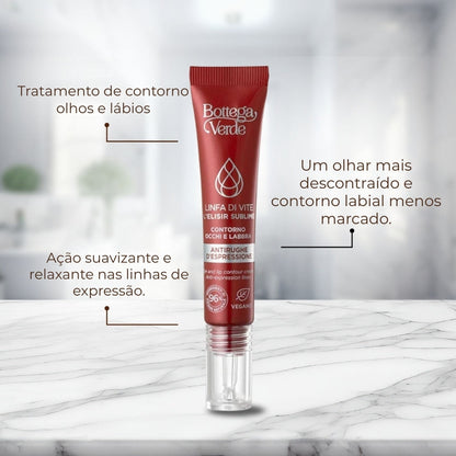 Creme de Contorno de Olhos e Lábios Linfa di Vite 10ml
