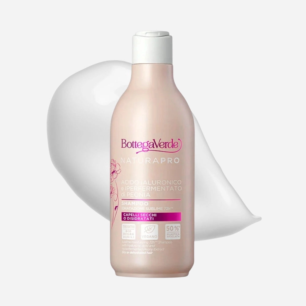 Shampoo Ácido Hialurónico e Peónia Bottega Verde 250ml