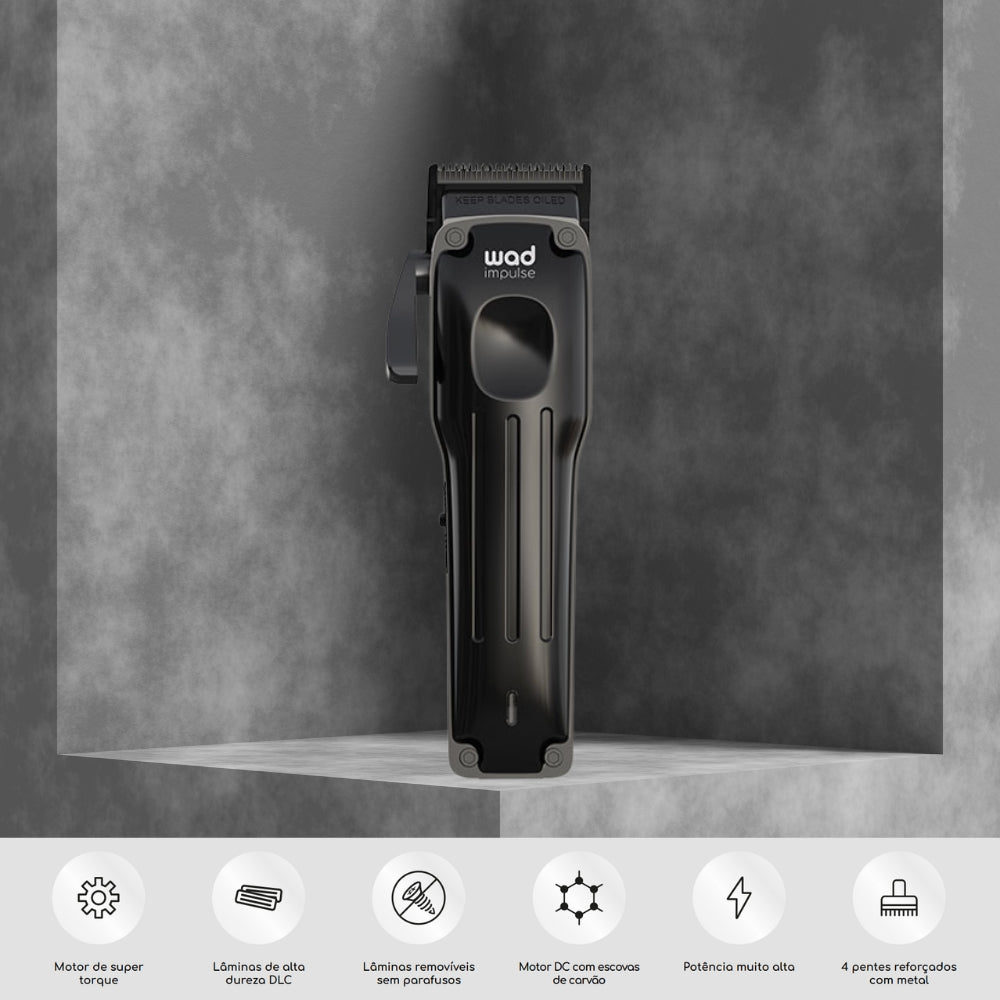 Máquina de Cortar Cabelo Impulse Hair Clipper Wad
