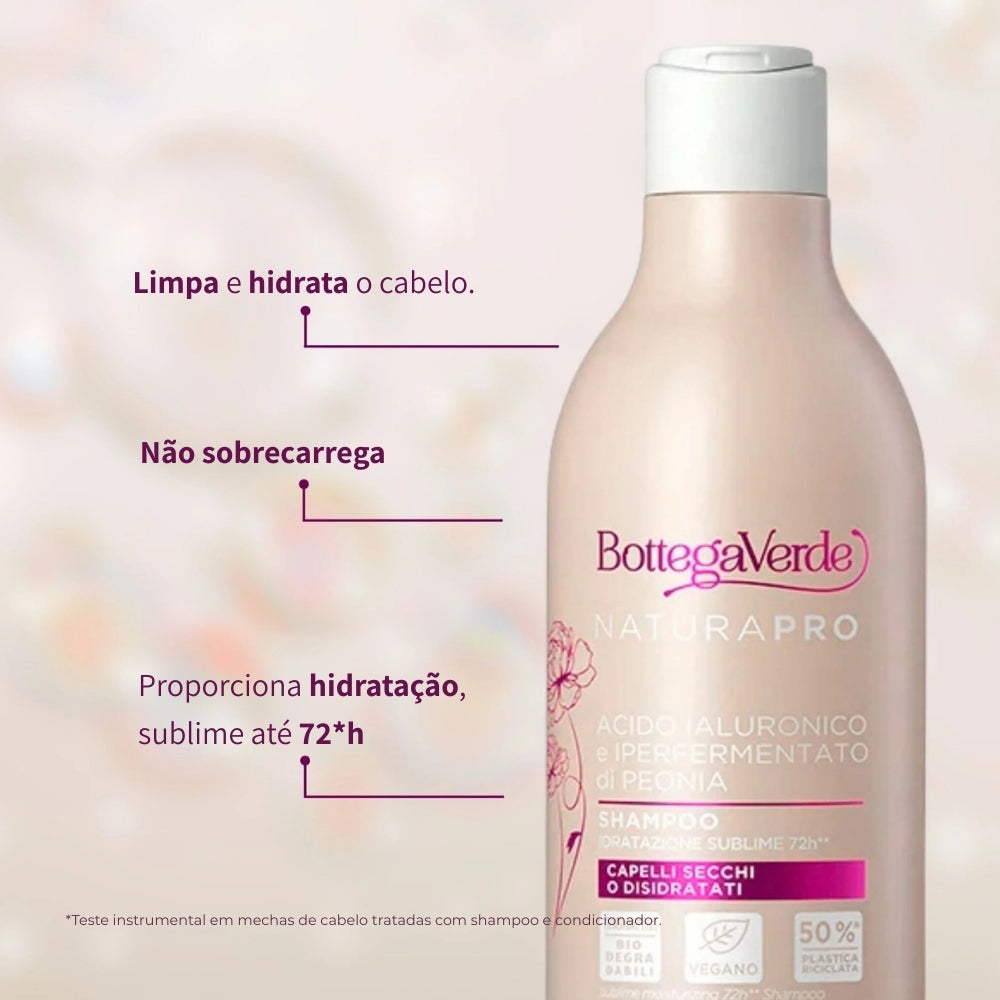 Champô Ácido Hialurónico e Peónia 250ml