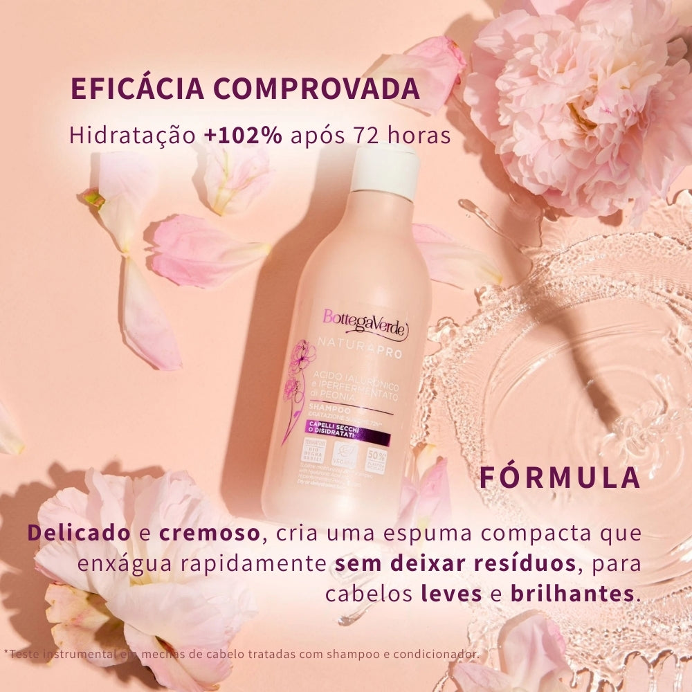 Champô Ácido Hialurónico e Peónia 250ml