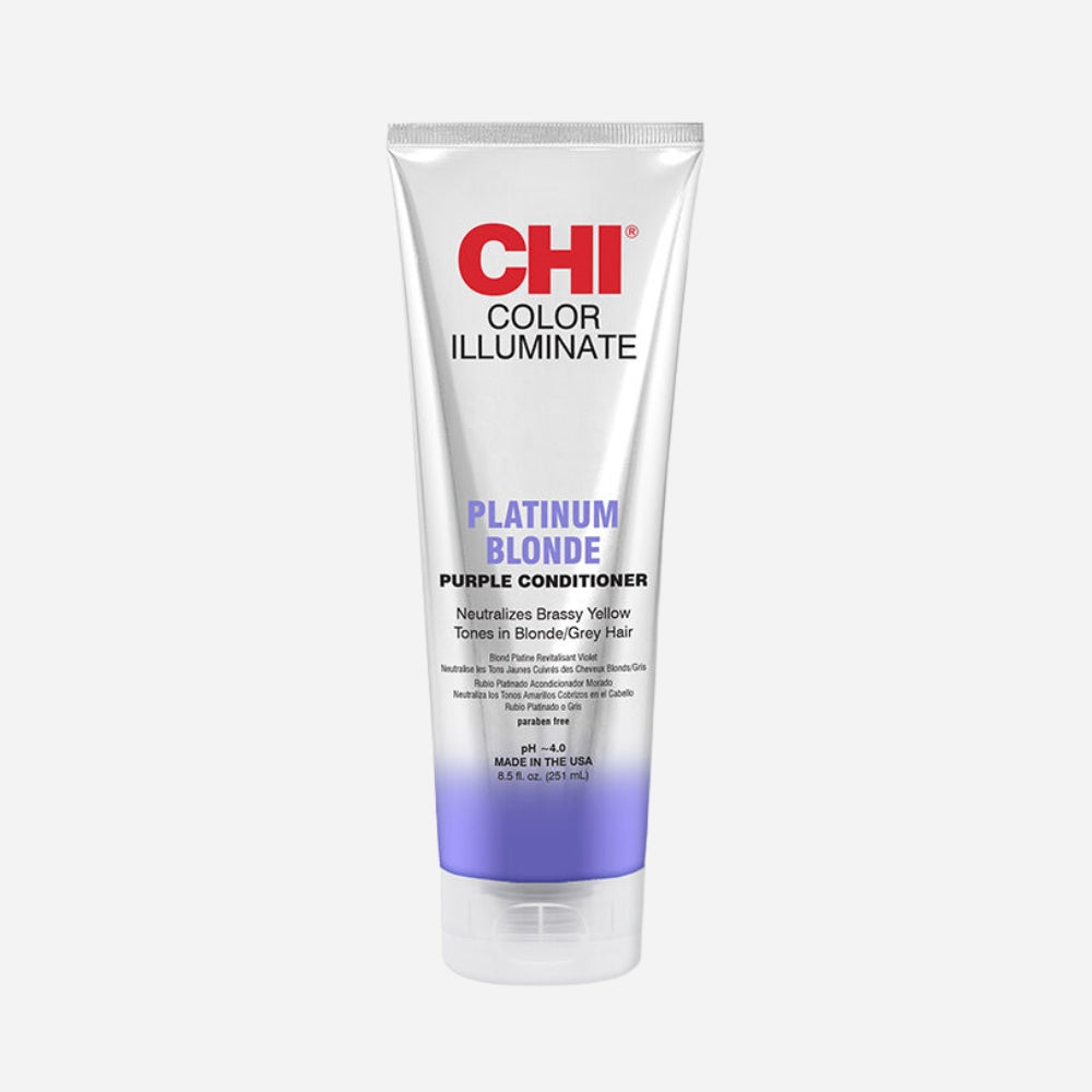 Condicionador Tonalizante CHI Platinum Blonde CHI Color Illuminate 251ml