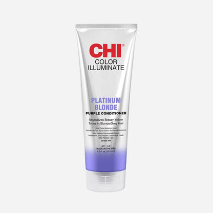 Condicionador Tonalizante CHI Platinum Blonde CHI Color Illuminate 251ml
