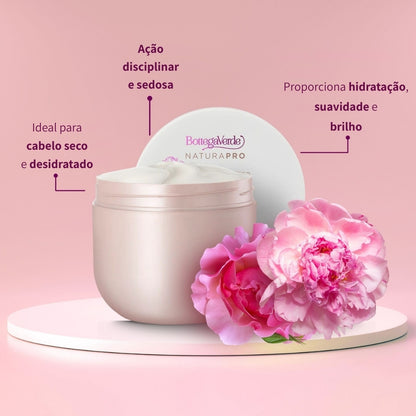Máscara  Ácido Hialurónico e Peónia Bottega Verde 250ml