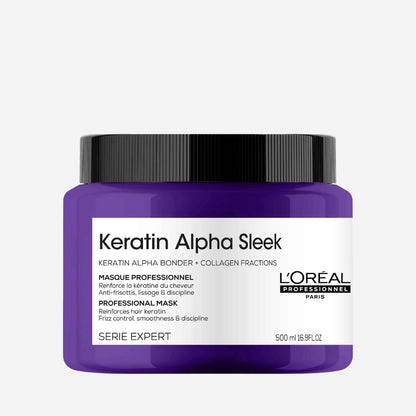 Máscara Antifrizz Keratin Alpha Sleek