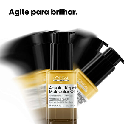 Óleo Absolut Repair Molecular 90ml L'Oréal Professionnel