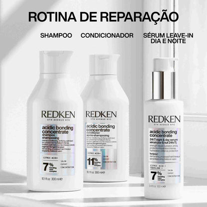 Acidic Bonding Concentrate Sérum 24/7 Dia e Noite Redken