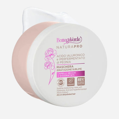 Máscara  Ácido Hialurónico e Peónia Bottega Verde 250ml