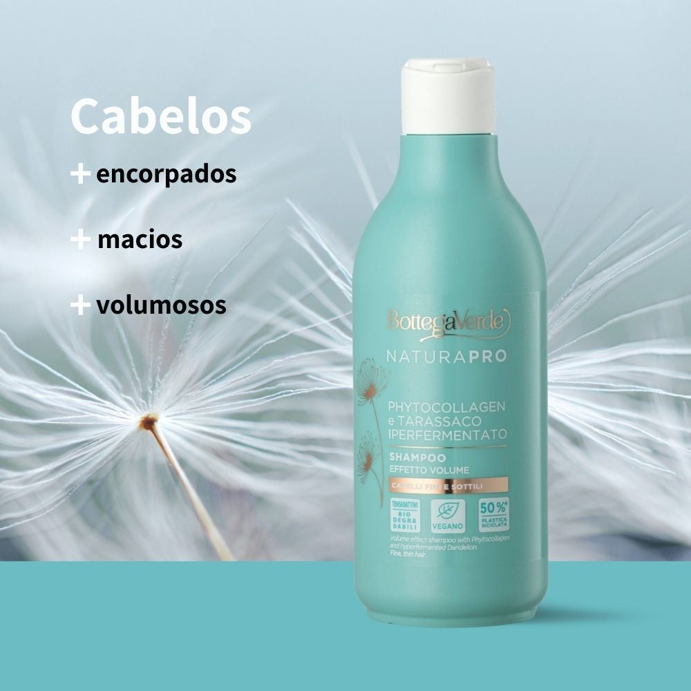Shampoo Volume Effect Natura Pro Bottega Verde 250ml