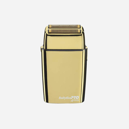 Máquina de Barbear Shaver Babyliss Pro cor Dourada