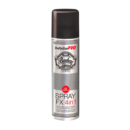 Spray Lubrificante 4 em 1 para Máquinas Babyliss PRO