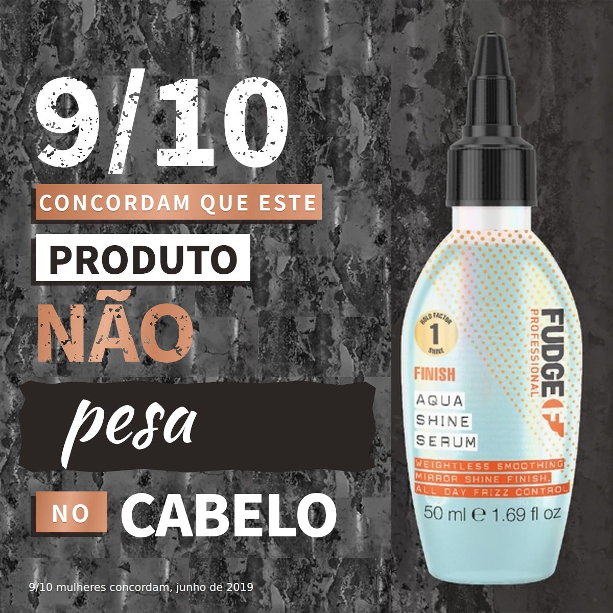 Sérum de Brilho Aqua Shine Fudge 50ml — detalhe 4