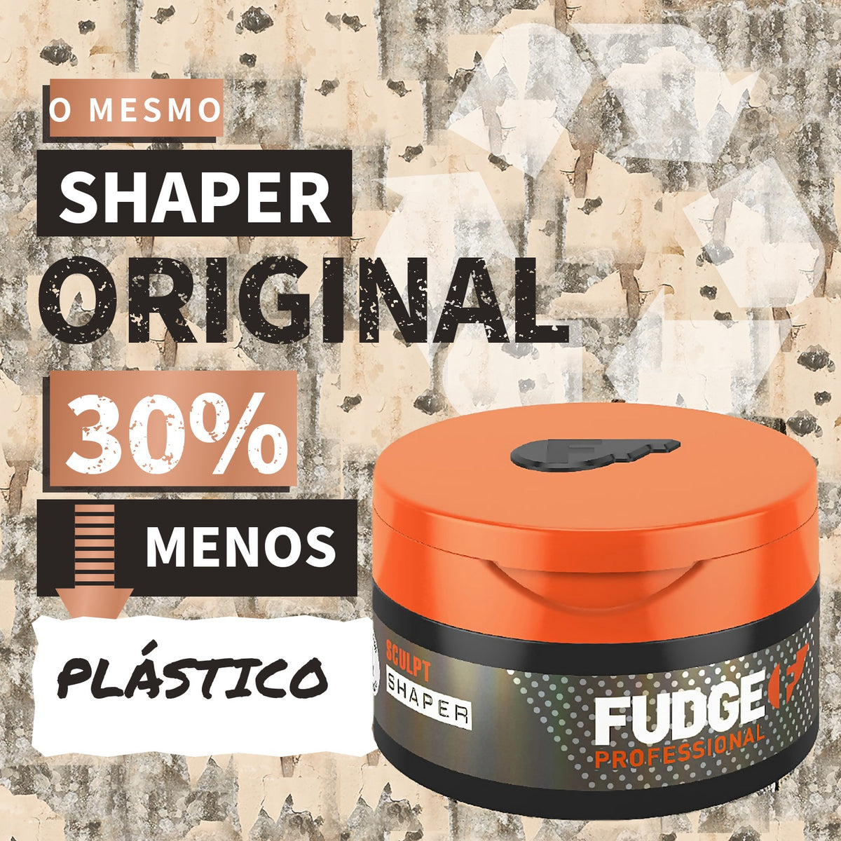 Pasta Modeladora Hair Shaper Fudge 75g — detalhe 2