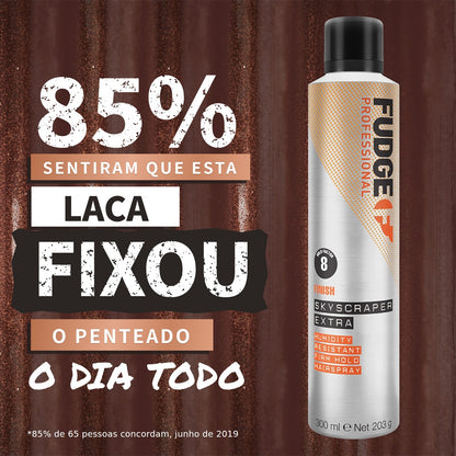 Laca de Fixação Forte Skyscraper Extra Fudge Professional 300ml — detalhe 2