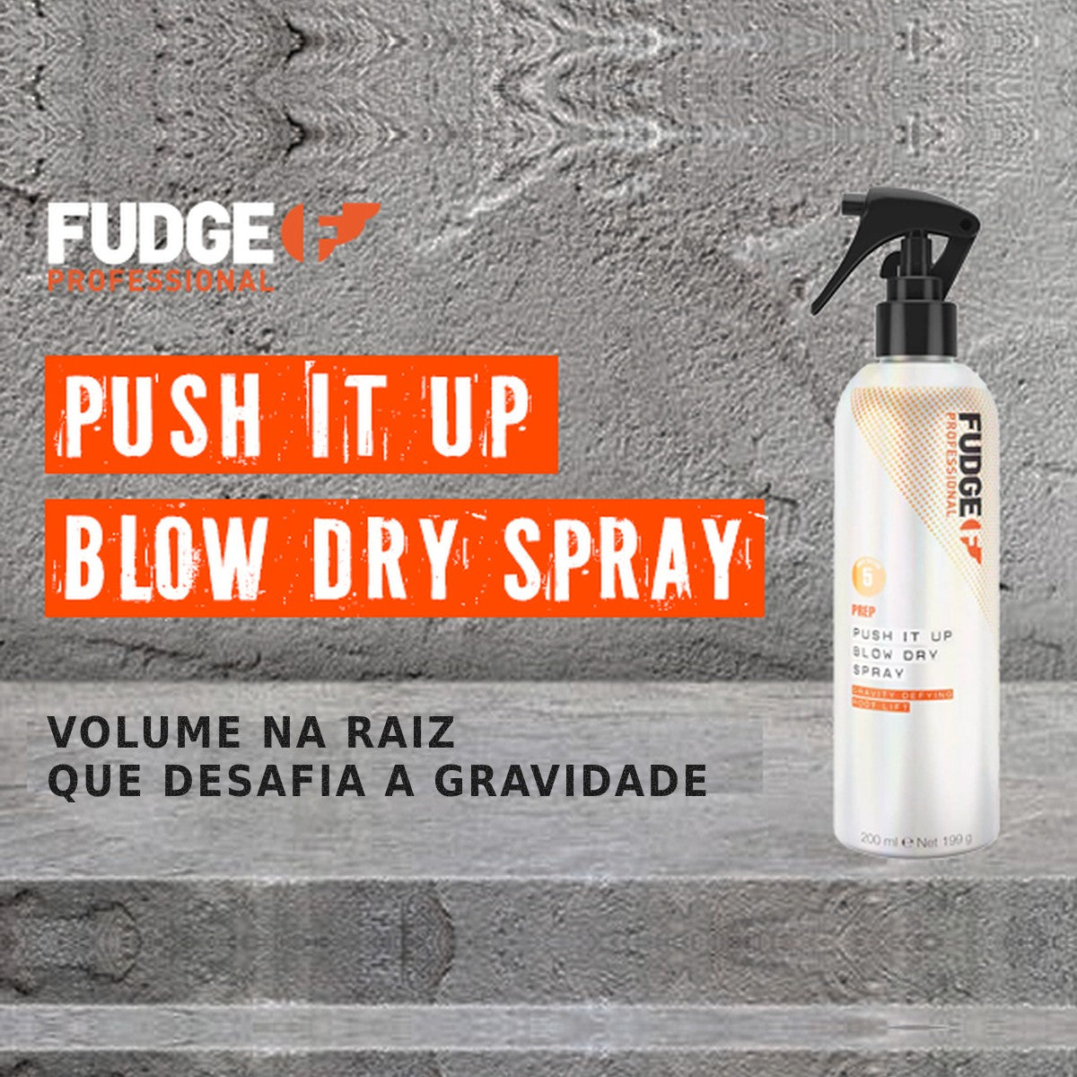 Spray de Volume na Raiz Push It Up Fudge Professional 200ml — detalhe
